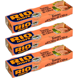 RIOMARE - SMALL QUANTITY - TUNA IN OLIVE OIL 80 GR X4 (6 in a box/24 tins)