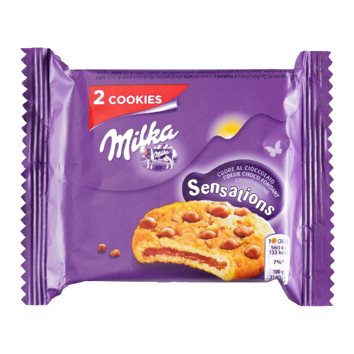 MILKA EXPO COOKIES SENSATIONS 52 GR (24 in a box)
