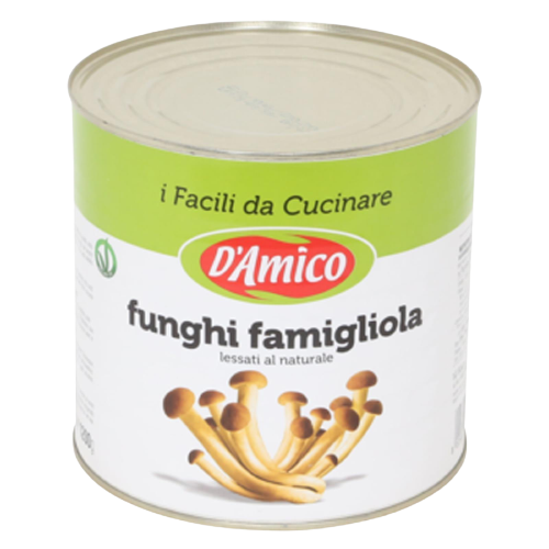 D'AMICO MUSHROOMS FAMIGLIOLA IN BRINE 2.5 KG (6 in a box)