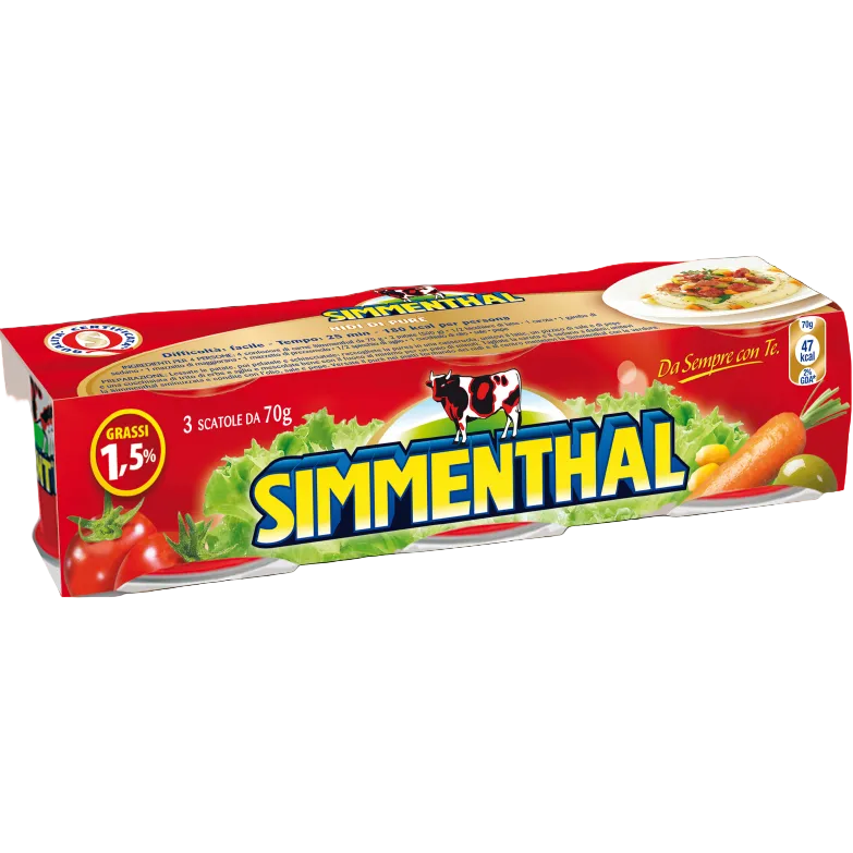 SIMMENTHAL CANNED MEAT 70 GR X3 210 GR (32 in a box)