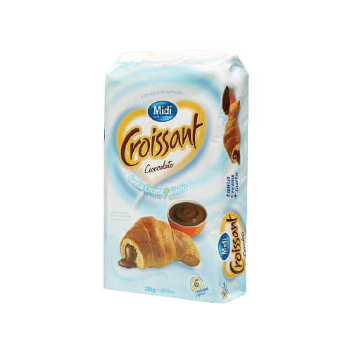 MIDI CROISSANT CHOCOLATE X6 300 GR (12 in a box)