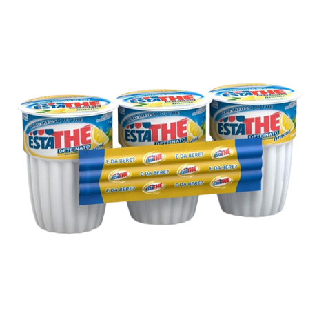 ESTATHE' TEA DETEINATED LEMON CUP 200 ML X3 (24 IN A BOX)