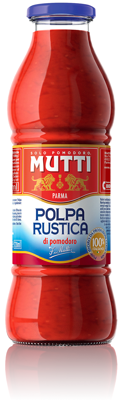MUTTI POLPA DI POMODORO RUSTICA 690 GR (12 in a box)