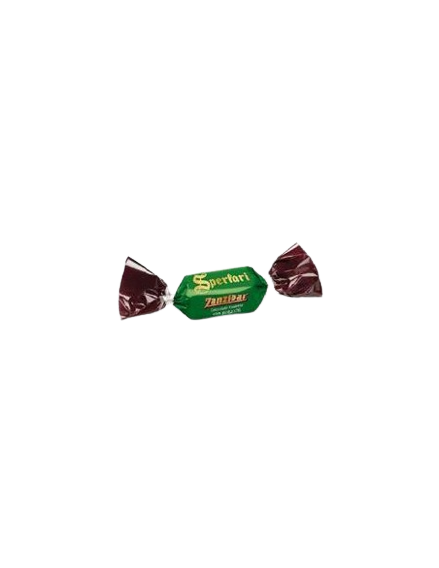 SPERLARI PRALINES TORRONCINI ZANZIBAR DARK CHOCOLATE PISTACHI 117 GR (45 in a box)