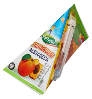 VALFRUTTA I TRIANGOLINI APRICOT BRICK 100 ML X12 (6 in a box)