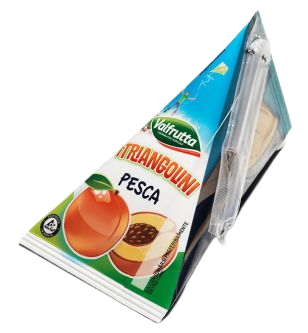 VALFRUTTA I TRIANGOLINI PEACH BRICK 100 ML X12 (6 in a box)
