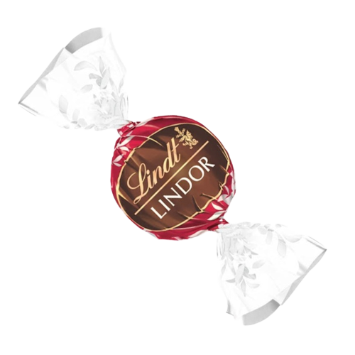LINDT LINDOR PRALINES CORNET DOUBLE CHOCOLATE 200 GR (12 in a box)