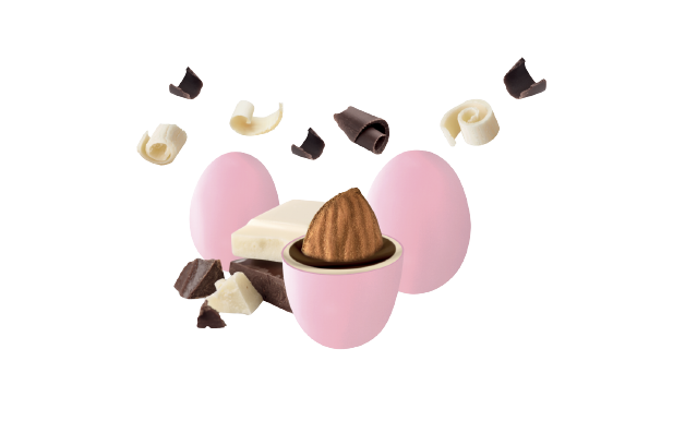 MAXTRIS CONFETTI TRIOCIOCK PINK TRAY 500 GR (8 in a box)