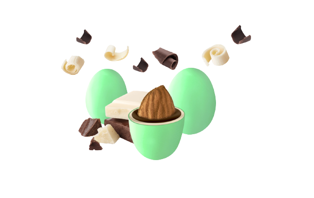 MAXTRIS CONFETTI TRIOCIOCK GREEN TRAY 500 GR (8 in a box)