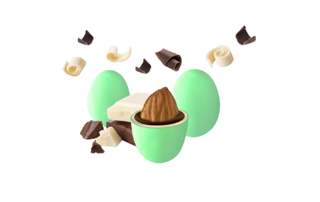 MAXTRIS CONFETTI TRIOCIOCK GREEN TRAY 500 GR (8 in a box)