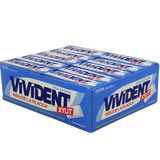VIVIDENT CHEWING GUM XYLIT SPEARMIT SUGAR FREE STICK 58 GR (40 in a box)