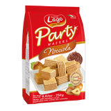 ELLEDI PARTY WAFER HAZELNUT 250 GR (10 in a box)
