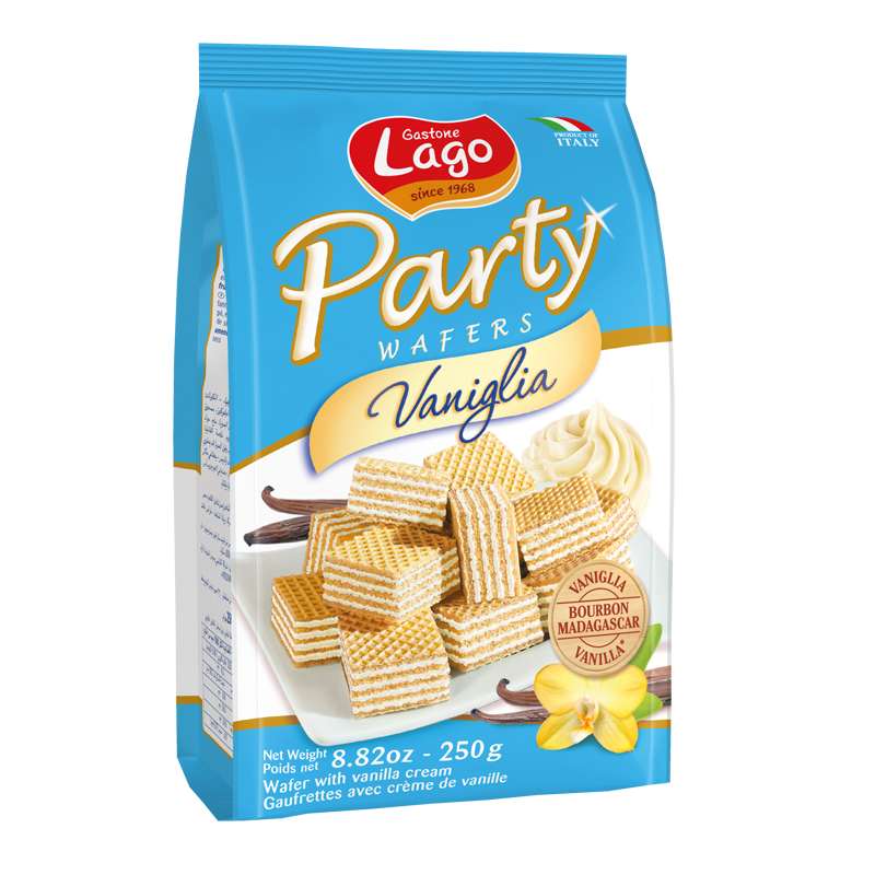 ELLEDI PARTY WAFER VANILLA 250 GR (10 in a box)