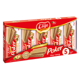 ELLEDI POKER WAFER HAZELNUT X5 225 GR (16 in a box)