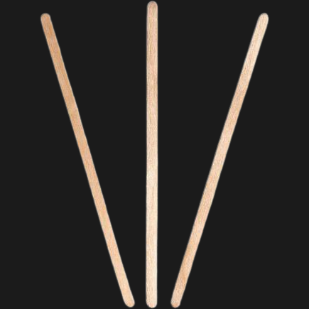 DISPOSABLE WOODEN STIRRER 140MM  (1000 pcs in a box)